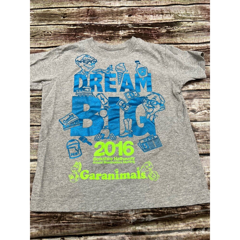 BRK Kid Berkshire Hathaway Annual Shareholder's Meeting Garanimals Shirt Size 5T